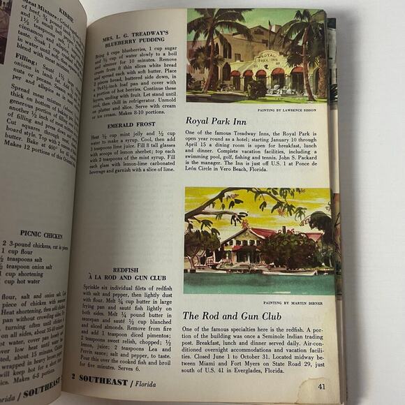 Vintage 1963 The New Ford Treasury of Favorite Recipes From Famous Restaurants - Picture 4 of 8